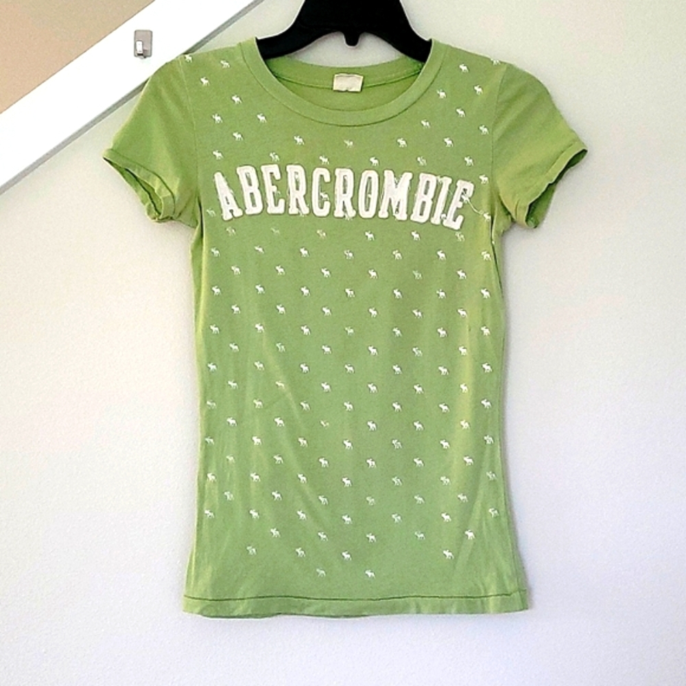 Avocado Green Abercrombie & Fitch Tee